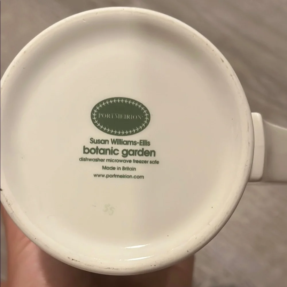 Portmeirion Cream Mug Rhododendron - Picture 2 of 4
